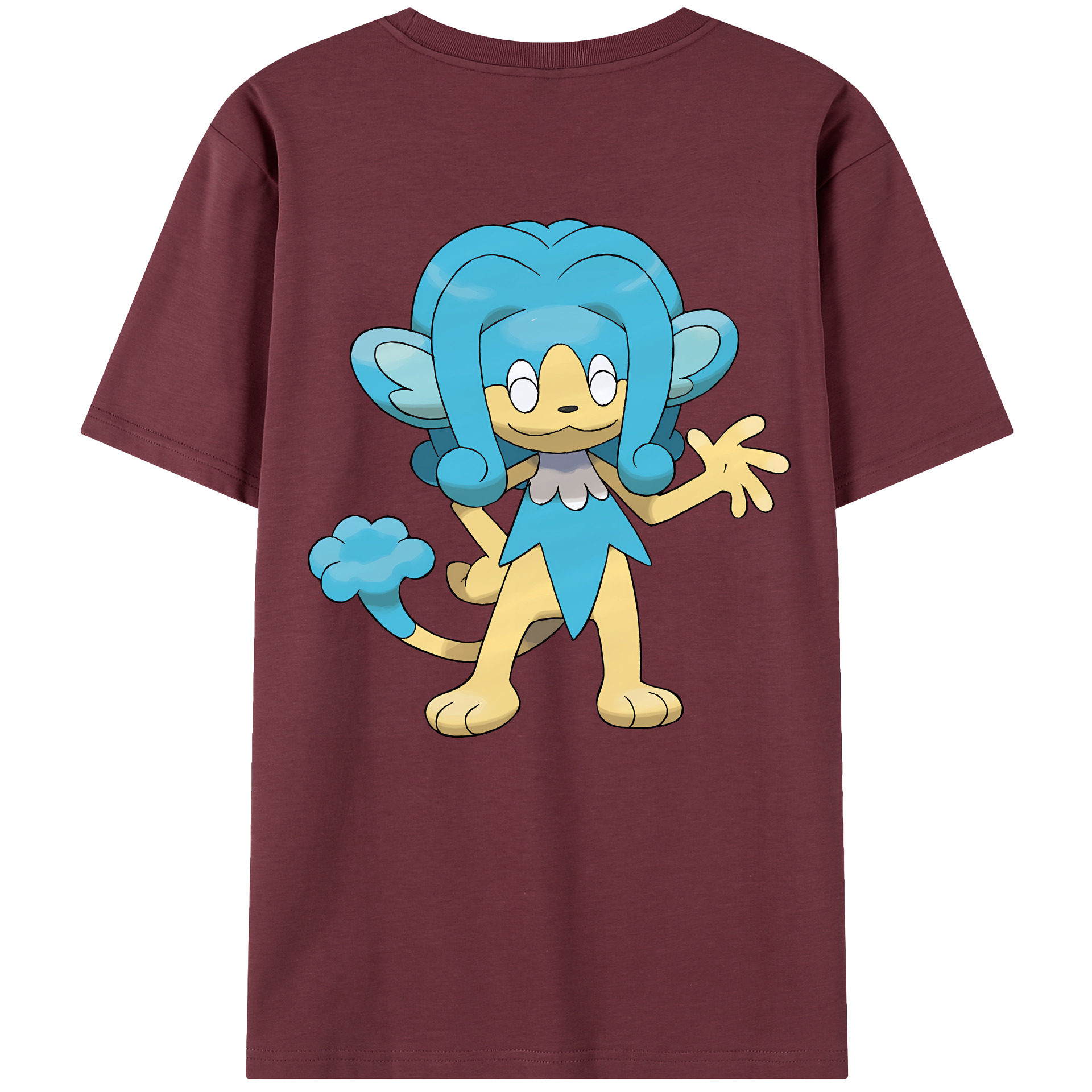 （画像用） ポケットモンスター Pokémon 綿100％半袖Tシャツ（背面プリント）